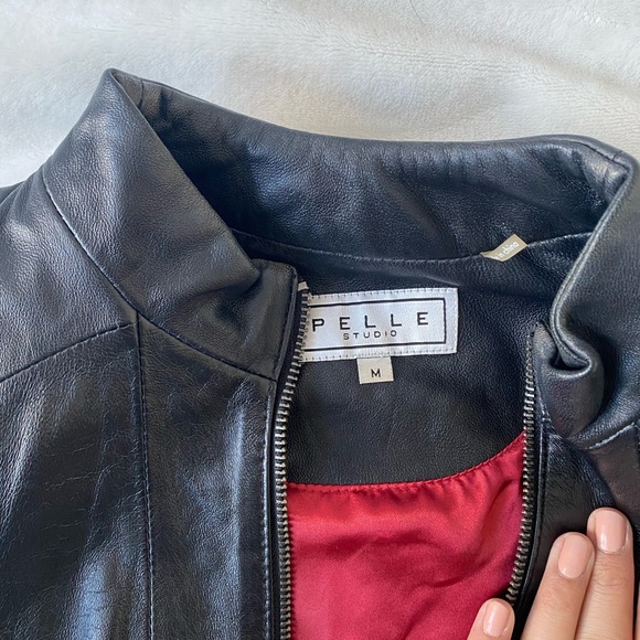 PELLE STUDIO LEATHER JACKET - Picture 2 of 3